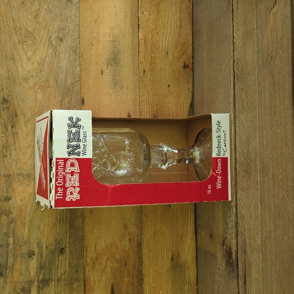 The Original RED NEK Wine Glass by Carson / Barware